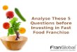 Analyse These 5 Questions before Investing in Fast Food Franchise