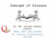 Concept of disease 1234