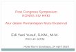 Post Congress - Alur PME