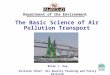 Basics on Ozone Transport