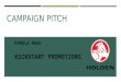 Campaign Pitch