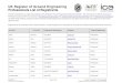 UK Register of Ground Engineering Professionals List of Registrants