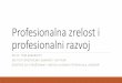 Profesionalna zrelost i profesionalni razvoj: Toni Babarović