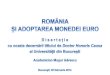 România și adoptarea monedei euro