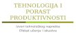 18. Tehnologija i porast produktivnosti