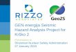 GEN energija Seismic Hazard Analysis Project for Krško 2