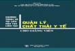 Q10_Chuong trinh & tai lieu dao tao quan ly chat thai Y te_cho 