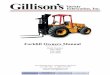 GVF Forklift Owners Manual