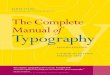 The Complete Manual of Typography, Second Edition