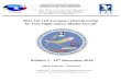 2017 FAI F1D European Championship for Free Flight Indoor Model 