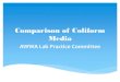 Comparison of Coliform Media