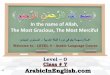 Arabic level-0-class-7