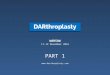 DARTHROPLASTY – Practical Training – Wet Labs - Part 1