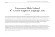 Model Curriculum Map: English Language Arts Grade 9