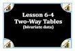 M8 acc lesson 6 4 two-way tablesss