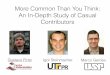 More Common Than You Think: An In-Depth Study of Casual Contributors
