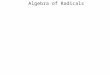 4 3 algebra of radicals-x