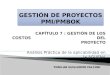 GESTIÓN DE PROYECTOS PMI / PMBOK