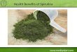Health Benefits of Spriulina