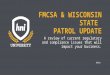 FMCSA & Wisconsin State Patrol Update 2016