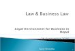 Law  & business law