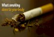 How Smoking Affects My Body