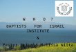 Seminar October 2016 Israel Trip with Pastor Brian Wiita