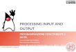 Java - Processing input and output