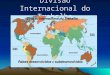 Divisão internacional do trabalho