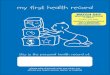 My first health record blue book