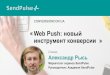 Web push. Новий інструмент для підвищення конверсії (Олександр Рись, SendPulse)