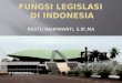 FUNGSI LEGISLASI DI INDONESIA