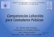 Competencias Laborales para Contadores Públicos