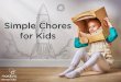 Simple Chores For Kids