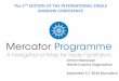 Mercator programme_WCO_SWC2016