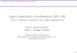 Lógica matemática y fundamentos (2016–17) - Tema 1: Sintaxis y 