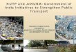 Government of India Initiatives to Strengthen Public Transport