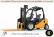 Incredible offers on caterpillar electric forklifts in houston!
