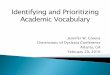 Download Academic Vocabulary