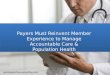 Payer aco and pop health strategy