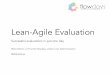 Lean Agile Evaluation - A disruptive Approach for sourcing