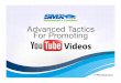 presentation on Advanced YouTube Tactics and monetization