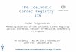 The Icelandic Cancer Registry ICR