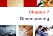 Dimensioning rules in engineering drawing
