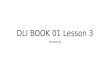 Dli book 01 lesson 3.homework