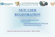 New User Registration Process