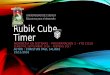 Rubik Cube Timer - Diapositivas presentacion Video