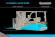 3-Wheel Electric Forklift Spec Sheet
