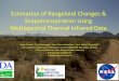 Estimation of Rangeland Changes & Evapotranspiration Using 