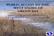 Public Access to the West Shore of Green Bay